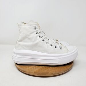 Converse Move Platform Shoes Womens 6.5 Chuck Taylor Lace Up High Top Sneakers